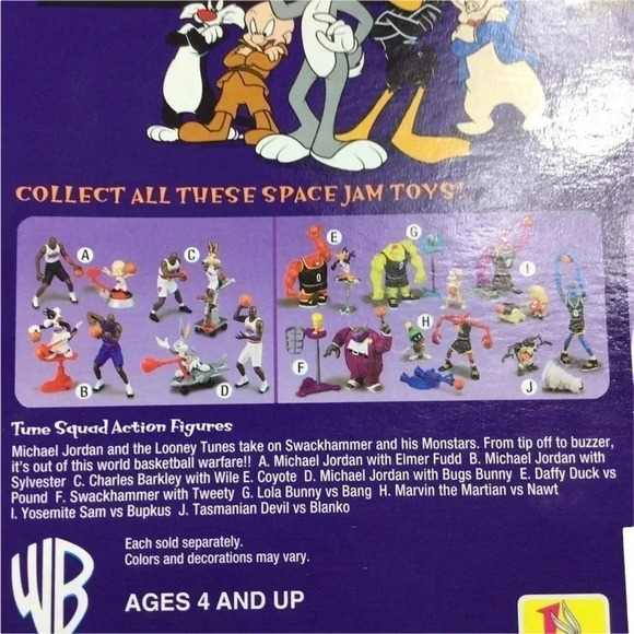 Vintage space jam Michael Jordan action figure - Picture 4 of 4